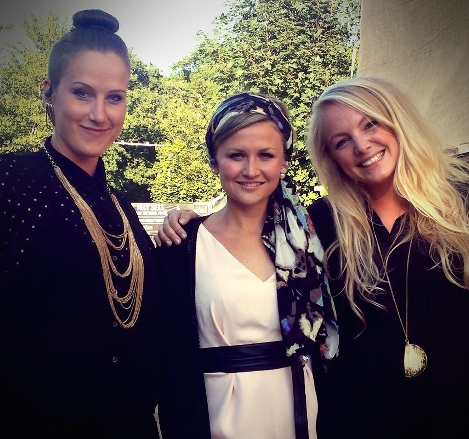 Stine, Merethe og Jeanette 2015 sommer